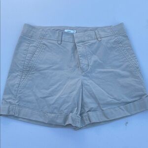 Vince Light Khaki Tailored Shorts